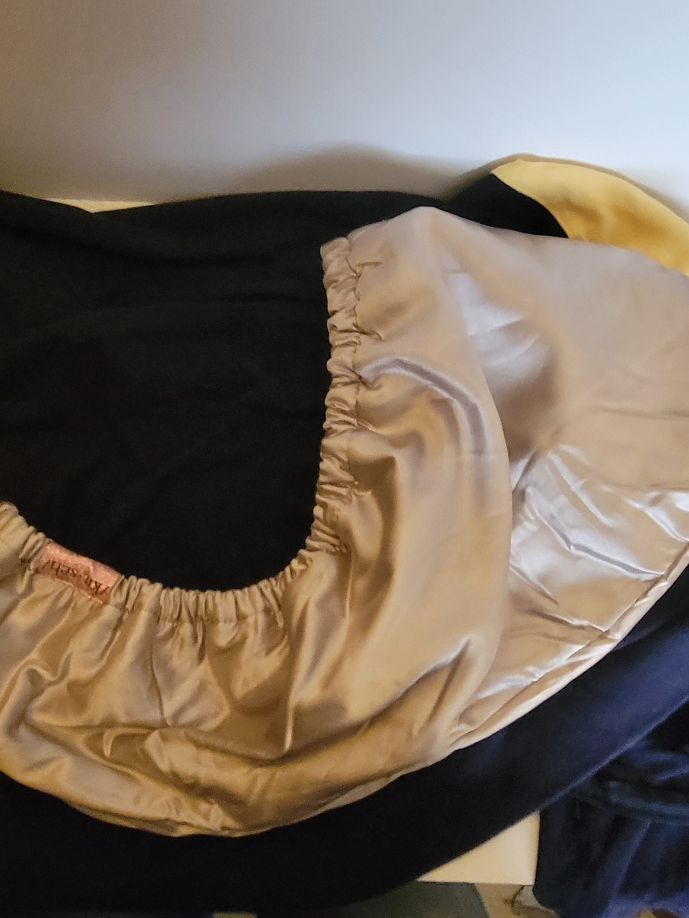 Kitsch Champagne Satin Hair Towel
